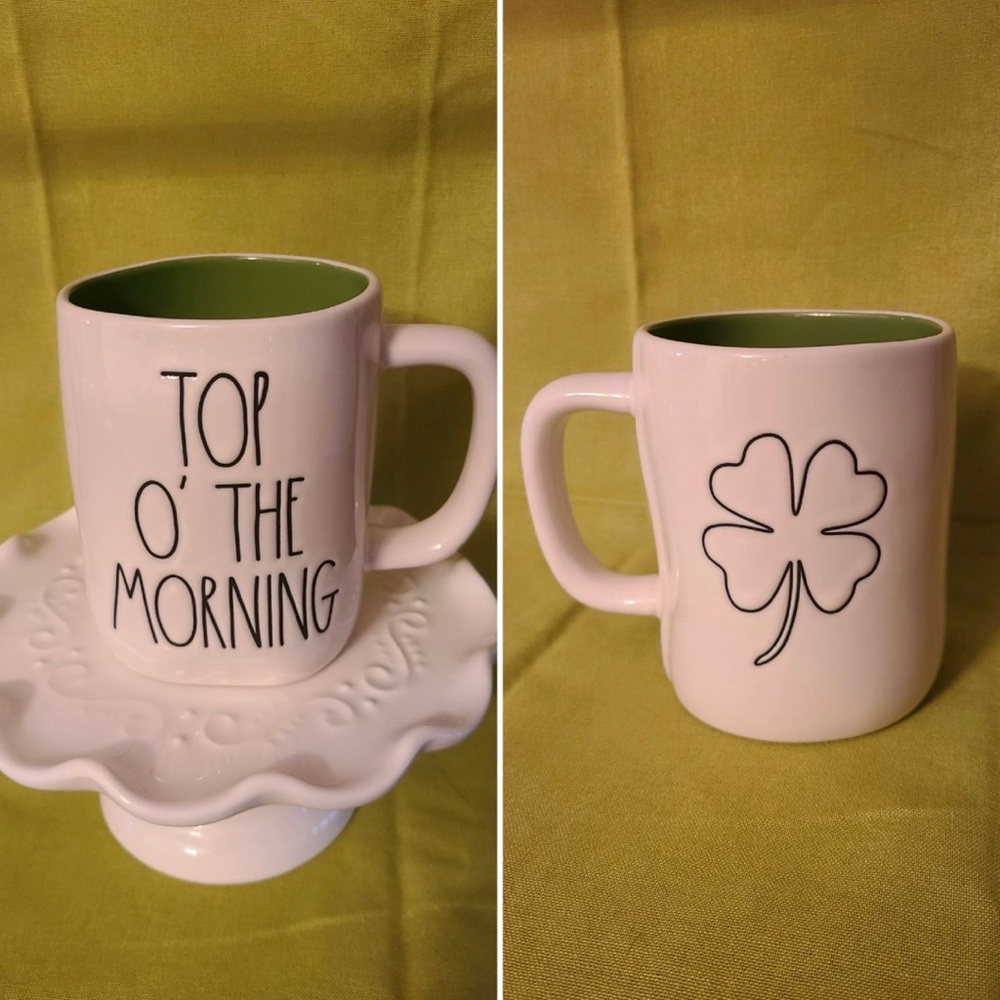 Rae Dunn Top o the morning mug